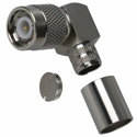 TNC  Right Angle Crimp Plug  For GBC240, LMR240 (50 Ohm)